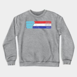 870 - Retro Lines Crewneck Sweatshirt